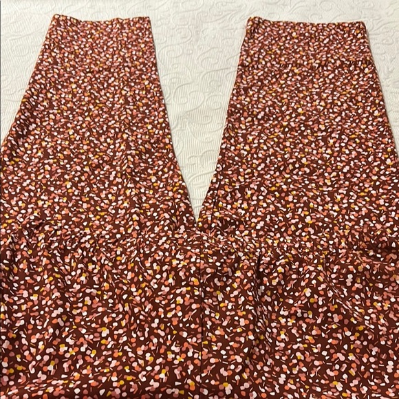 Lands' End Brown Multicolor Patterned Pj Pants. XL. NWOT - Picture 5 of 6